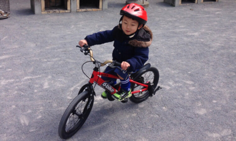 自転車選びからの補助なし自転車に再挑戦！｜ゆうくん（当時5才）