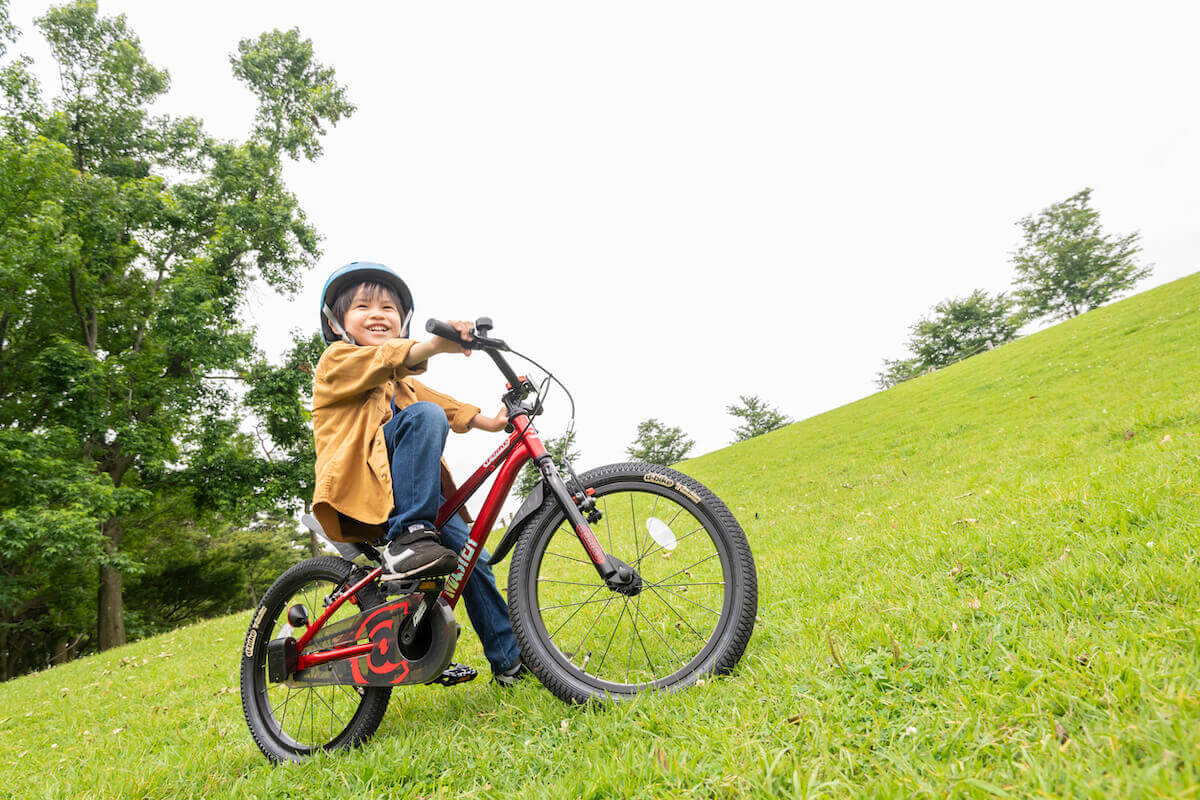 子どもと一緒に自転車にのろう｜子ども自転車、三輪車ならアイデス