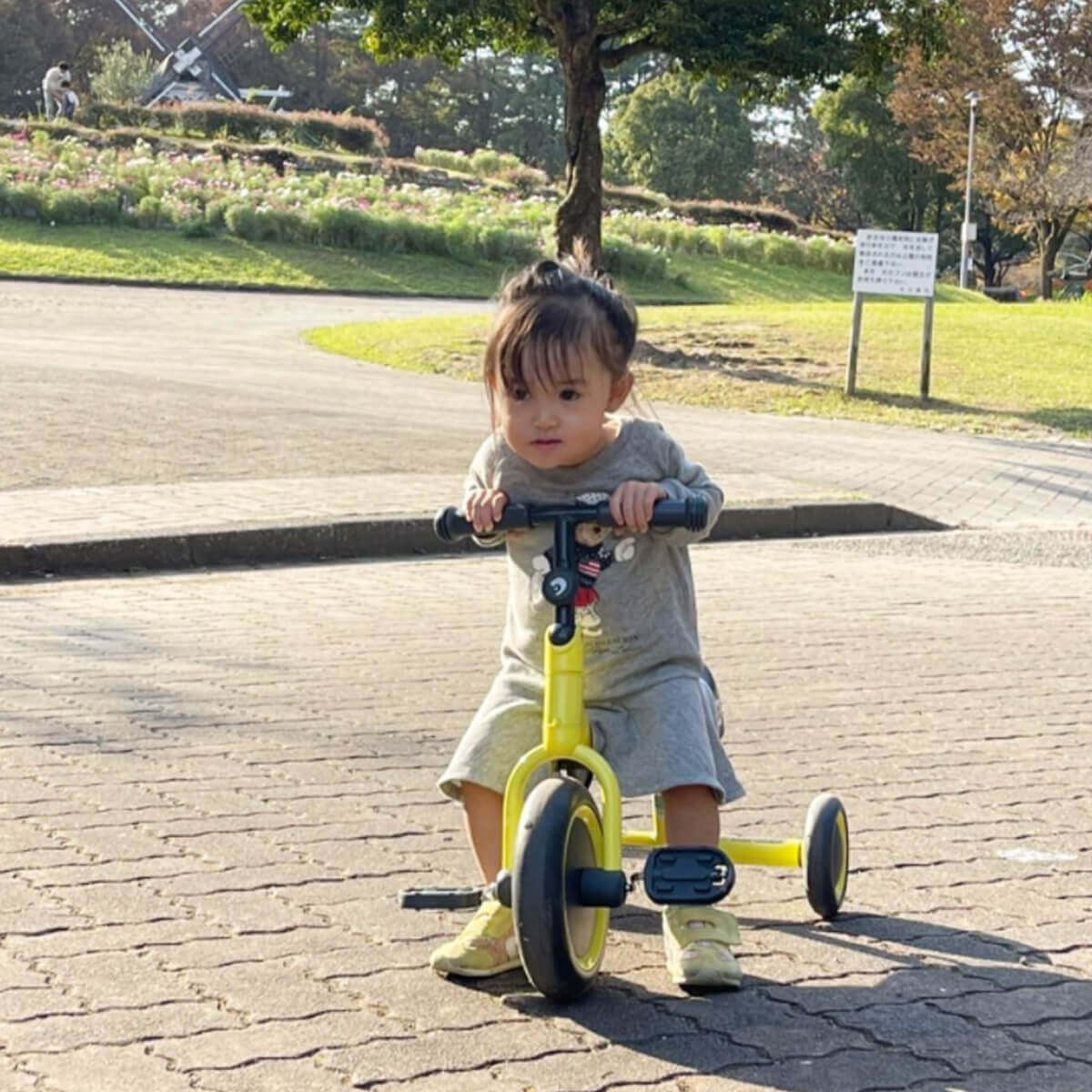 みんなのディーバイクダックスで三輪車デビュー！