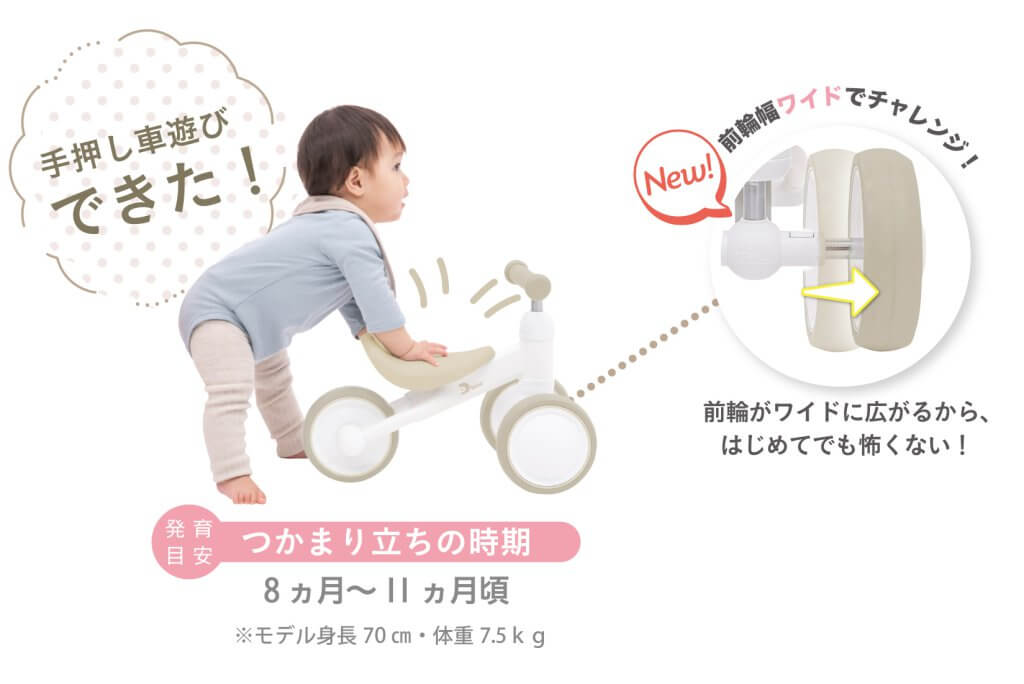 室内使用数回 アイデス D-bike mini miffyモデル